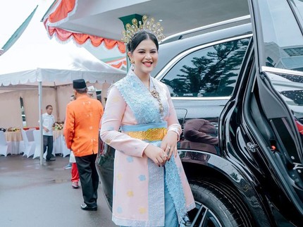Momen Kahiyang Ayu di Acara 17-an, Bikin Nahyan Nangis dan Penampilan Jadi Sorotan