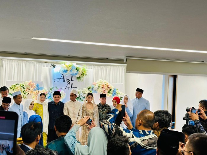 Potret Pernikahan Sederhana Putri Andre Rosiade dan Pratama Arhan (Istimewa)