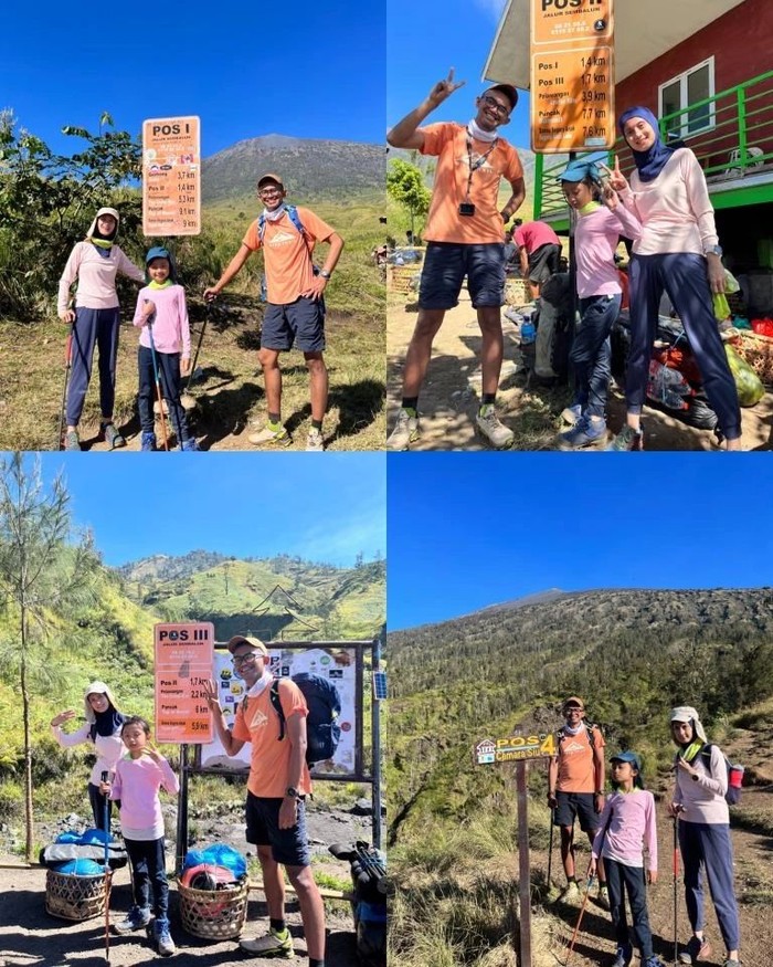 Raihanun Rinjani, bocah 10 tahun yang taklukkan Gunung Rinjani