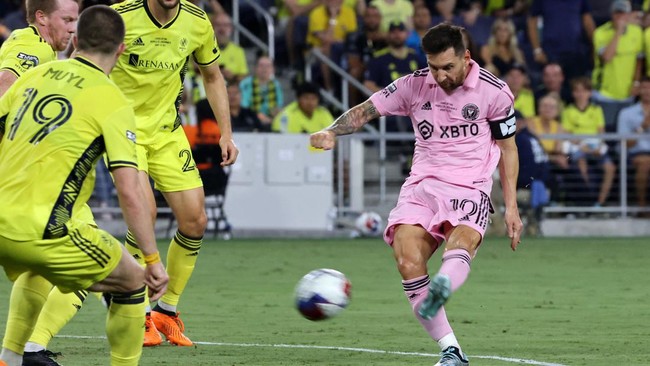 Inter Miami akan menghadapi FC Cincinnati di semifinal US Open Cup, Kamis (26/8) pagi WIB. Berikut link live streaming Inter Miami vs FC Cincinnati.