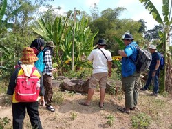 Ambil Sampel Tanah di Kropakan Klaten, BRIN Sebut Erupsi Rinjani Tahun 1257