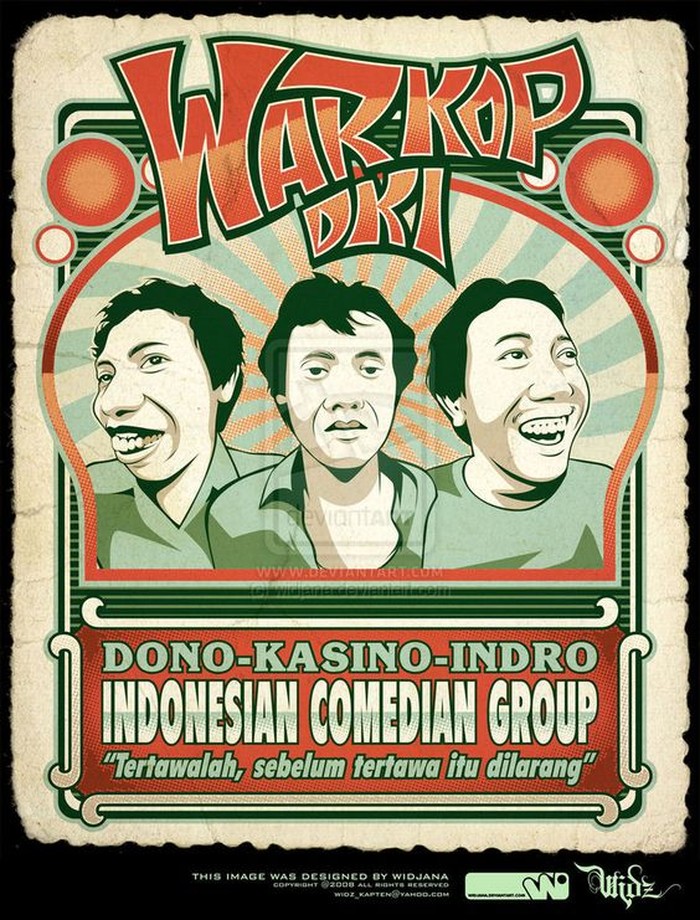Warkop dki/Foto: Pinterest