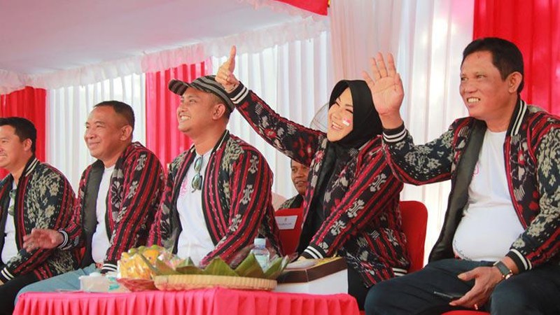 Karnaval Pembangunan Kabupaten Klaten Tahun 2023 digelar di Sepanjang Jalan Pemuda Kabupaten Klaten, Sabtu siang (20/8).