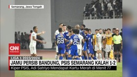 VIDEO: Jamu Persib Bandung, PSIS Semarang Kalah 1-2