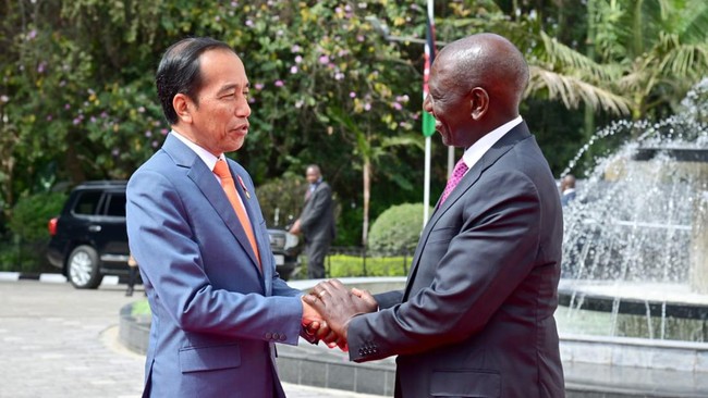 Presiden Joko Widodo (Jokowi) berencana menjalin kerja sama dengan Kenya di tiga sektor.