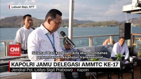 VIDEO: Kapolri Jamu Delegasi AMMTC Ke-17