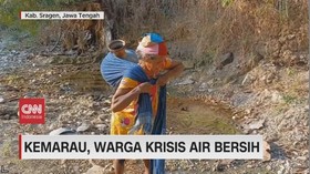 VIDEO: Kemarau, Warga Krisis Air Bersih