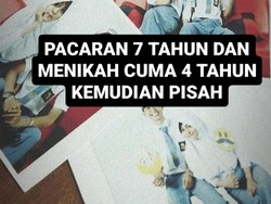 Viral Pacaran 7 Tahun Menikah Cuma 4 Tahun, Cerai karena Suami Selingkuh