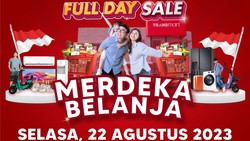 Besok Transmart Full Day Sale Lagi, Sepeda-Koper Dijual Murah