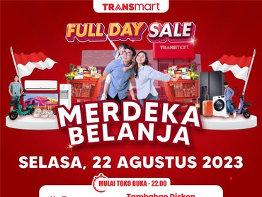 Besok Transmart Full Day Sale Lagi, Sepeda-Koper Dijual Murah