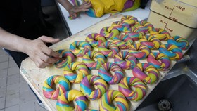 FOTO: Andrew Martinez, Raja Bagel Kota New York