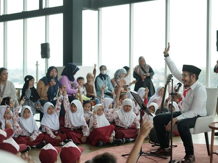 Momen Langka, Mendongeng Bareng HaiBunda Squad di Museum Macan