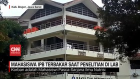 VIDEO: Mahasiswi IPB Terbakar Saat Penelitian di Laboratorium