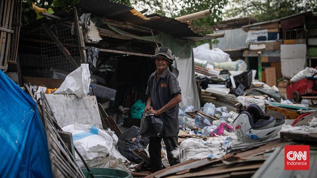 FOTO: Menyusuri Kampung Pemulung di Menteng Pulo Jakarta