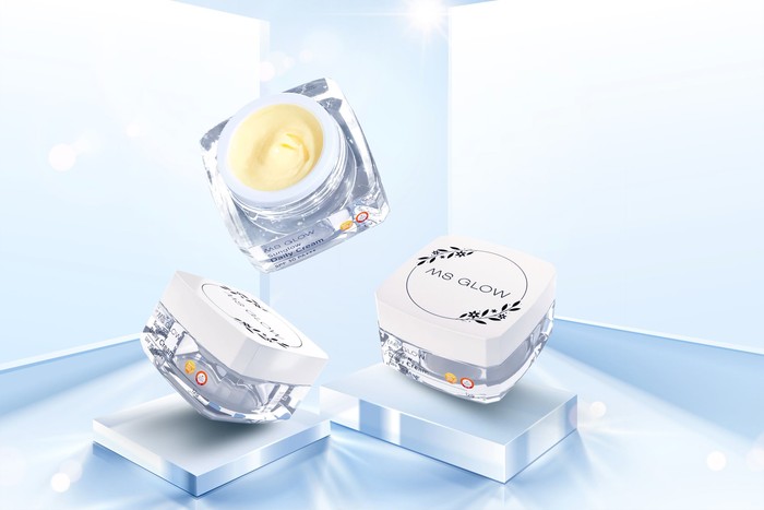 MS Glow SunGlow Daily Cream dan MS Glow SunWhite Daily Cream