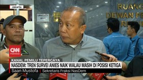 VIDEO: Nasdem: Tren Survei Anies Naik Walau Masih di Posisi Ketiga