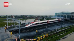 VIDEO: Kereta Cepat Jakarta-Bandung Uji Coba September