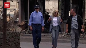 VIDEO: Biden Lawat Daerah Kebakaran Hutan Hawaii usai 114 Orang Tewas