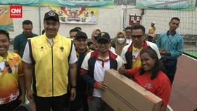 VIDEO: Menpora Hadiri Kejuaraan Tarkam Bola Voli