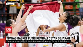 VIDEO: Timnas Basket Putri Kembali Cetak Sejarah
