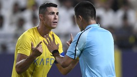 FOTO: Ronaldo Emosi, Al Nassr Main di Liga Champions Asia