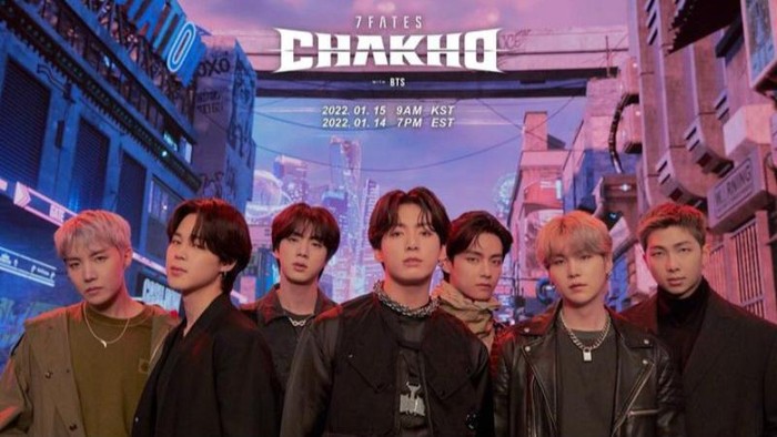 BTS menjadi karakter dalam webtoon/Foto: instagram.com/7fates_chakho