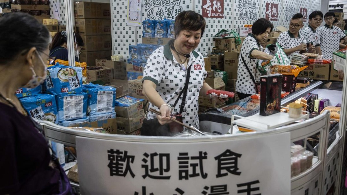 FOTO: Icip-Icip di Pameran Kuliner Hong Kong