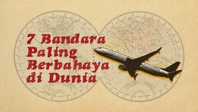 INFOGRAFIS: 7 Bandara Paling Berbahaya di Dunia
