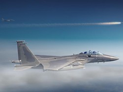 Jet Tempur F-15 AS Jatuh di Kuwait, Pilot Selamat