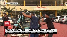 VIDEO: Membahayakan Lalin, Polisi Sita Puluhan Sepeda Listrik
