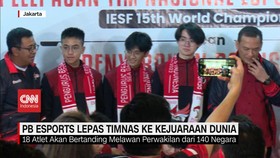 VIDEO: PB Esports Lepas Timnas ke Kejuaraan Dunia di Rumania