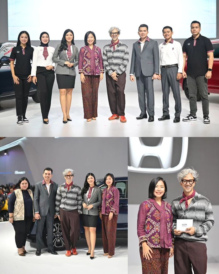 Seragam Wiraniaga Honda rancangan Didiet Maulana