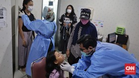 FOTO: Keluhan Gejala ISPA di Tengah Polusi Udara Jabodetabek