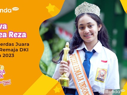 Zahwa Azalea Reza, Anak Cerdas Juara Puteri Remaja DKI Jakarta 2023
