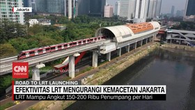 VIDEO: Efektivitas LRT Mengurangi Kemacetan Jakarta