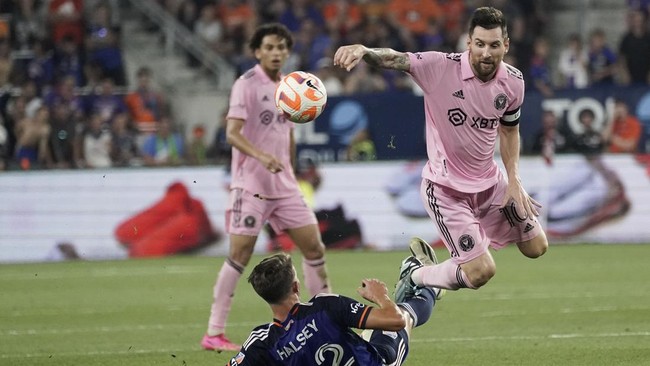 Inter Miami berhasil lolos ke final US Open Cup. Lionel Messi dan kawan-kawan akan menghadapi Houston Dynamo di partai puncak.