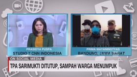 VIDEO: TPA Sarimukti Ditutup, Sampah Warga Menumpuk