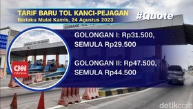 VIDEO: Tarif Tol Kanci-Pejagan Naik Mulai Kamis Besok