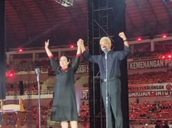 Ini Pesan Ganjar dan Puan ke Kader di Apel Pemenangan PDIP