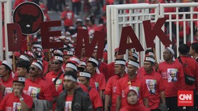 FOTO: Konsolidasi untuk Pemilu dan Pilpres, Kader PDIP Penuhi Jatidiri