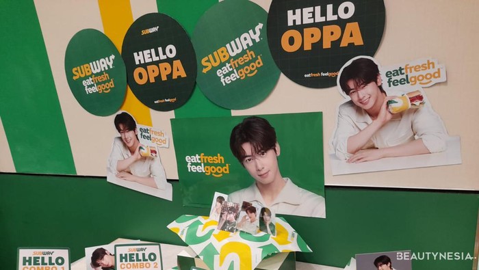 Bisa Dibeli Mulai Hari Ini, Simak Menu Kolaborasi Subway dan Cha Eunwoo! Bisa Dapat Hadiah Eksklusif