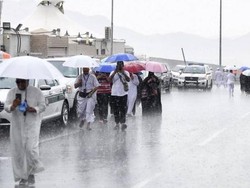 Makkah-Madinah Diprediksi Hujan Lebat Pekan Depan