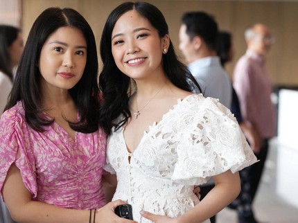 7 Potret Kehamilan Jessica & Valencia Tanoesoedibjo, Adu Gaya Pamer Baby Bump