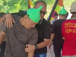 Ikut Lomba 17-an, Kepala Ardianto Masih Bercorong Saat Digiring Polisi