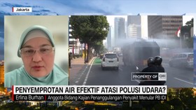 VIDEO: Dokter: Penyemprotan Air Kurang Efektif Atasi Polusi Udara