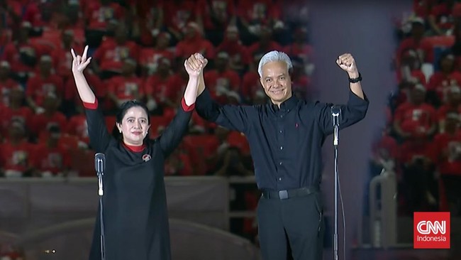 Puan Maharani menyinggung hubungan antara Ketua Umum partainya Megawati Soekarnoputri dengan Presiden Joko Widodo.