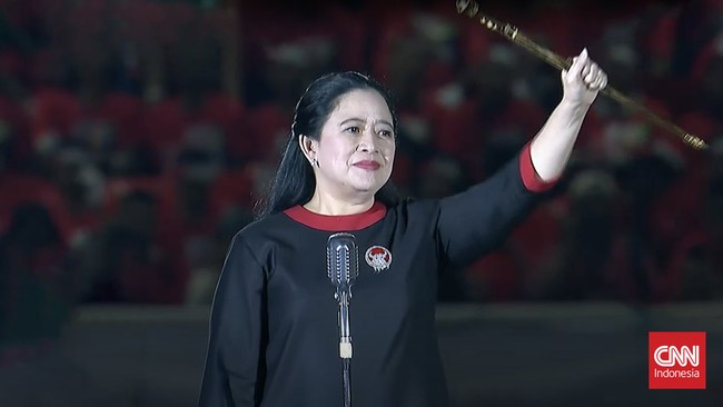 Puan Maharani belum bisa memastikan sanksi apa untuk Gibran Rakabuming jika maju sebagai cawapres menemani capres Prabowo.