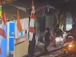 Viral Aksi Ngeri Gangster Bacok Pasutri di Jakut, Motor Korban Dirampas