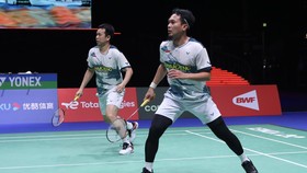 Hasil Denmark Open: Tampil Impresif, Ahsan/Hendra Kalahkan Pram/Yere