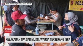 VIDEO: Kebakaran TPA Sarimukti, Warga Terserang ISPA